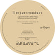 the album cover for Juan Maclean & Shit - Split