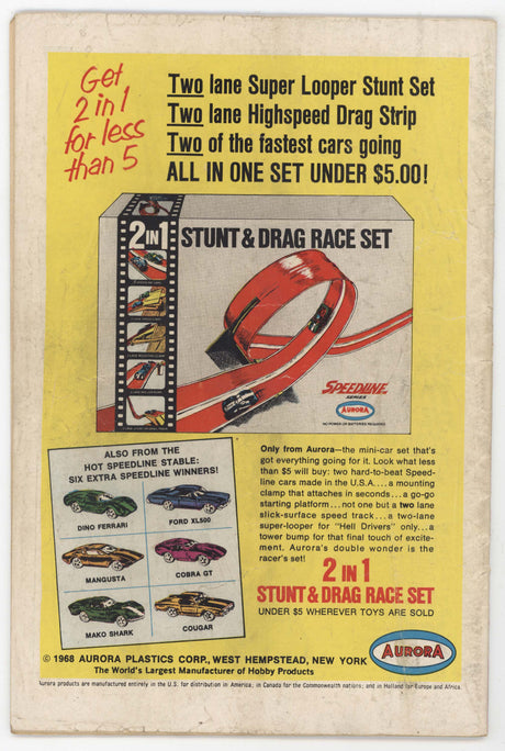 Hawk And The Dove 3 DC 1969 VG Gil Kane Steve Skeates