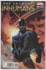 Uncanny Inhumans 0 Marvel 2015 1:25 Jim Cheung Black Bolt Variant NM