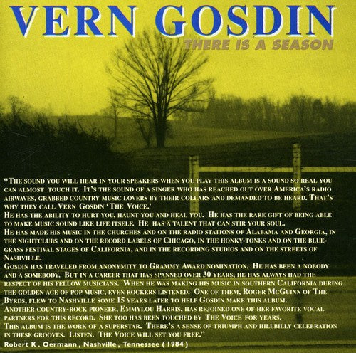Vern Gosdin - There Is a Season [CD]