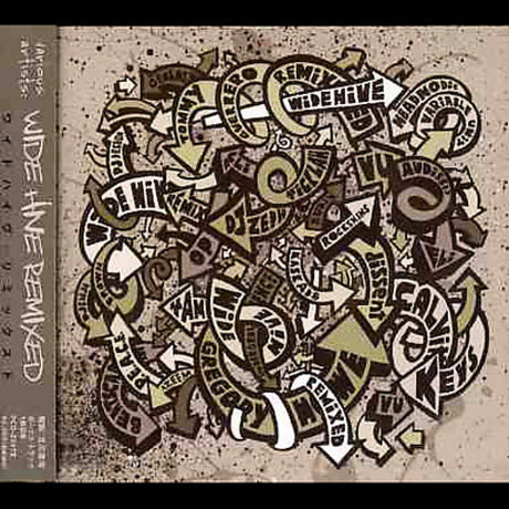 the album cover for Wide Hive Remixed - Wide Hive Remixed