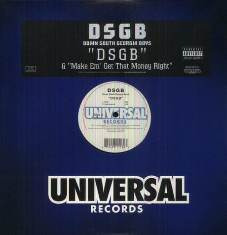 the album cover for Down South Georgia Boys - DSGB