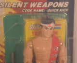 GI Joe ARAH Quick Kick Silent Weapons Action Figure Hasbro 1985 AFA 85