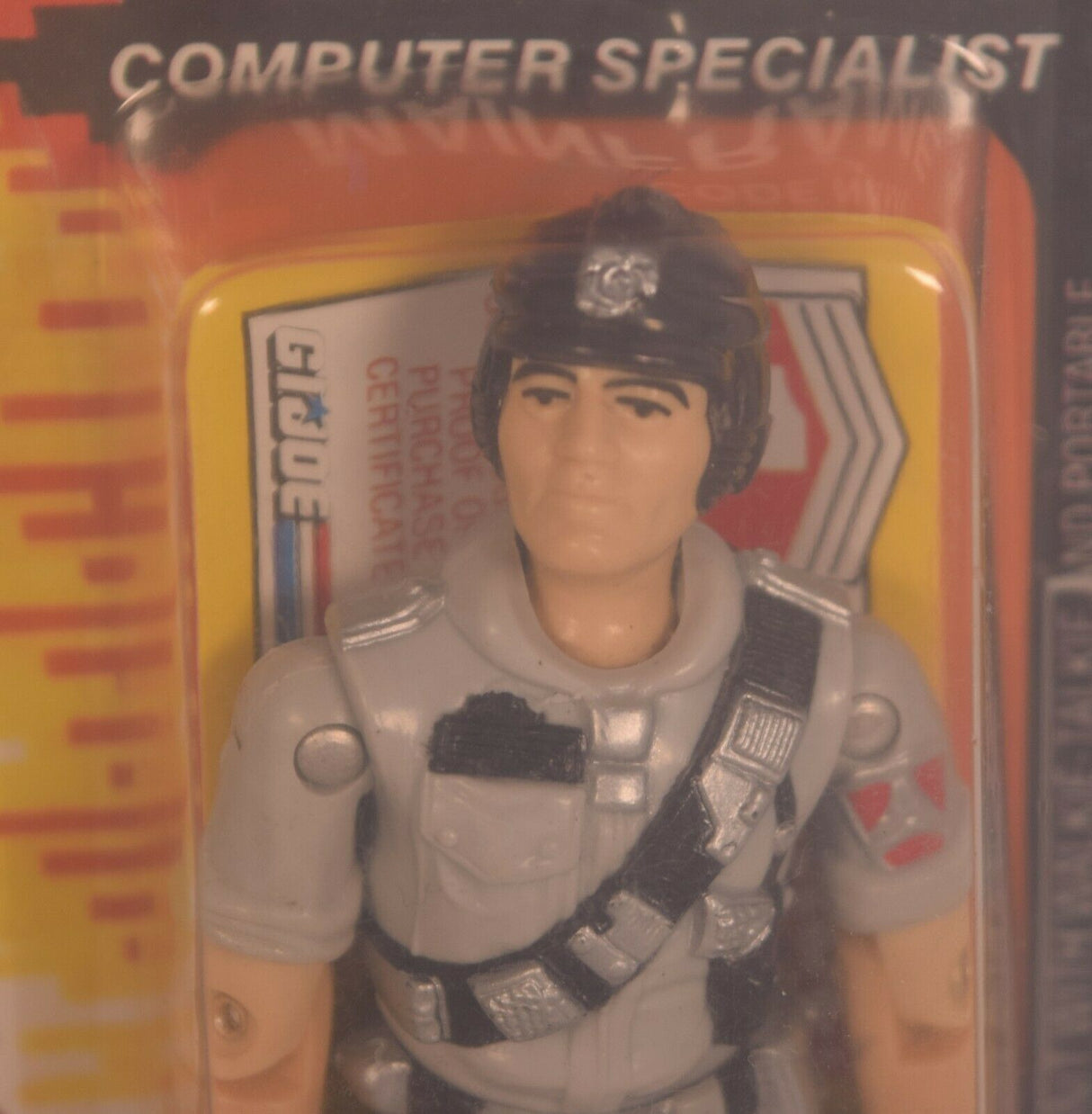 GI Joe ARAH Mainframe Computer Specialist Action Figure Hasbro 1986 AFA 80