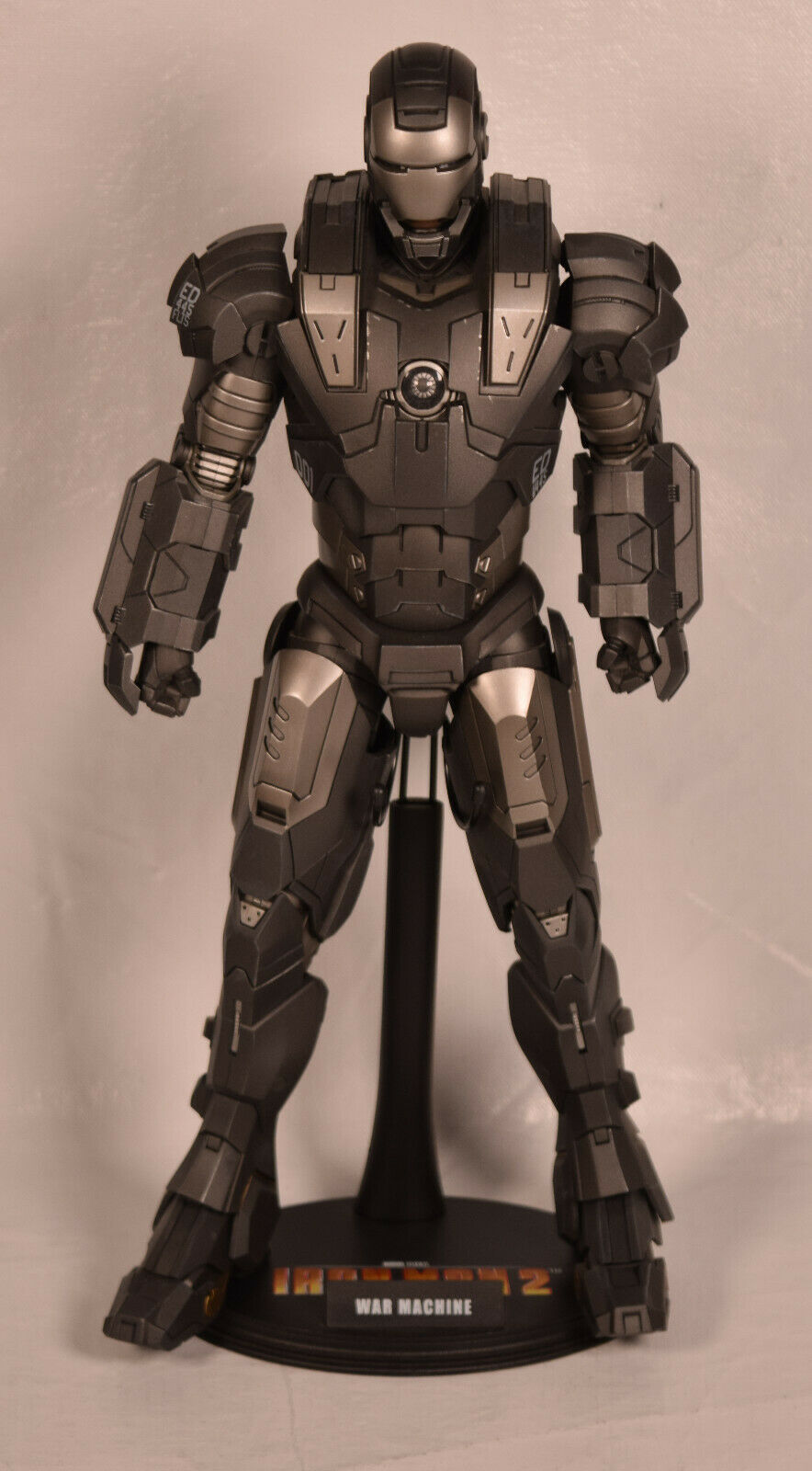 Iron Man 2 War Machine MMS120 Action Figure 1/6 Hot Toys Movie Masterpiece Marvel