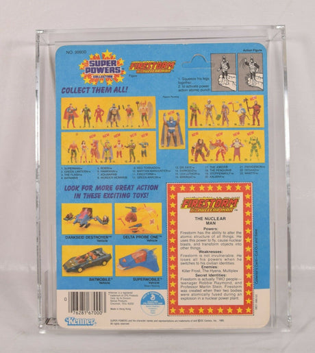 Firestorm Action Figure DC Super Powers Kenner 1985 MOC 23 Back AFA 80