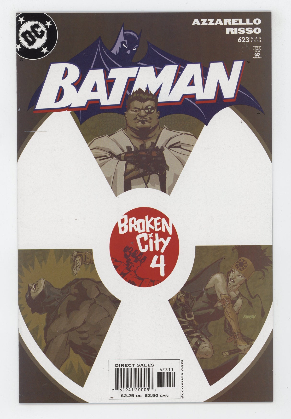 Batman 623 DC 2004 Dave Johnson Brian Azzarello Penguin