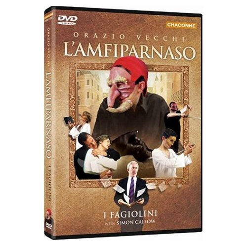 Vecchi / Callow / Quinteiro / Devine / I Fagiolini - L'amfiparnaso - DVD