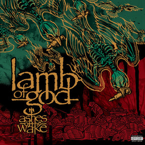 the album cover for Lamb Of God - Ashes of the Wake [PA]