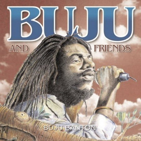 the album cover for Buju Banton - Buju & Friends