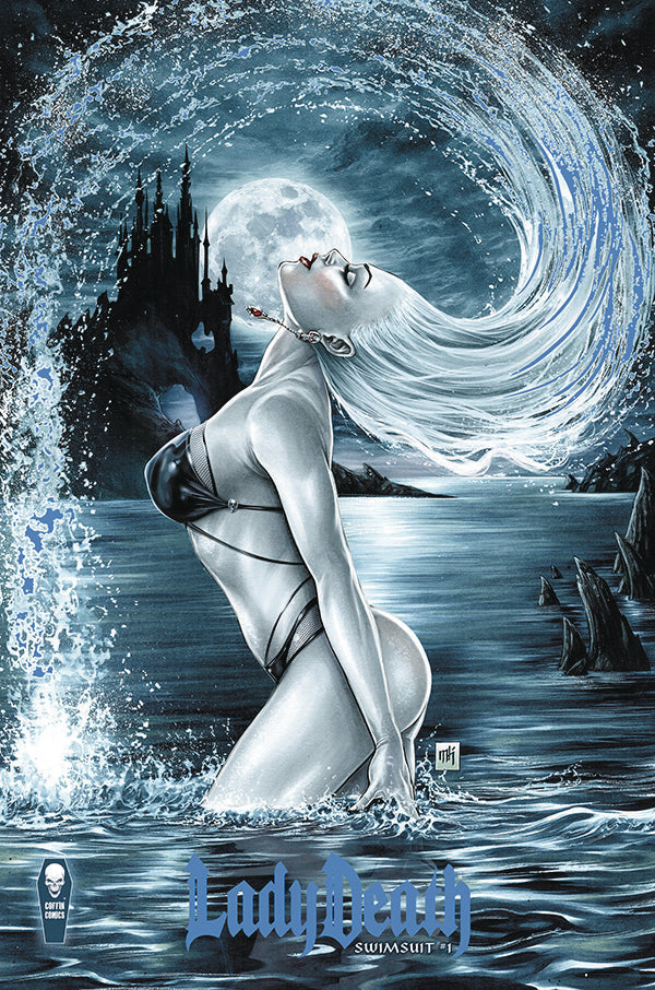 Lady Death Swimsuit One Shot Premiere Ed Mike Krome (01/11/2023) Coffin