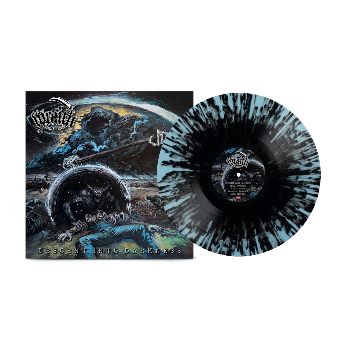 Wraith - Descent Into Darkness T6 + BK Splatter Vinyl