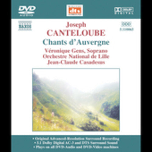 Canteloube / Gens / Casadesus / Orch Nat'l Lille - Chants D'auvergne - DVD Audio