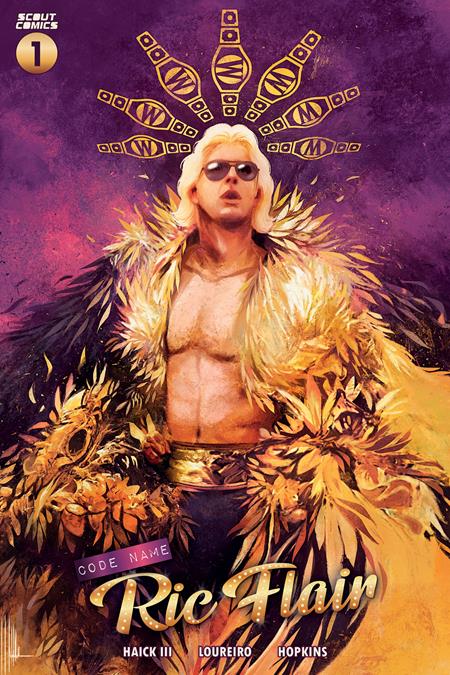Codename Ric Flair Magic Eightball (One Shot) D Luca Merli 1:25 Unlock Variant (04/05/2023) Scout