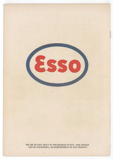 Dick Tracy Case Of The Purloined Sirloin 1 Chicago Tribune 1958 VG FN Esso Manual