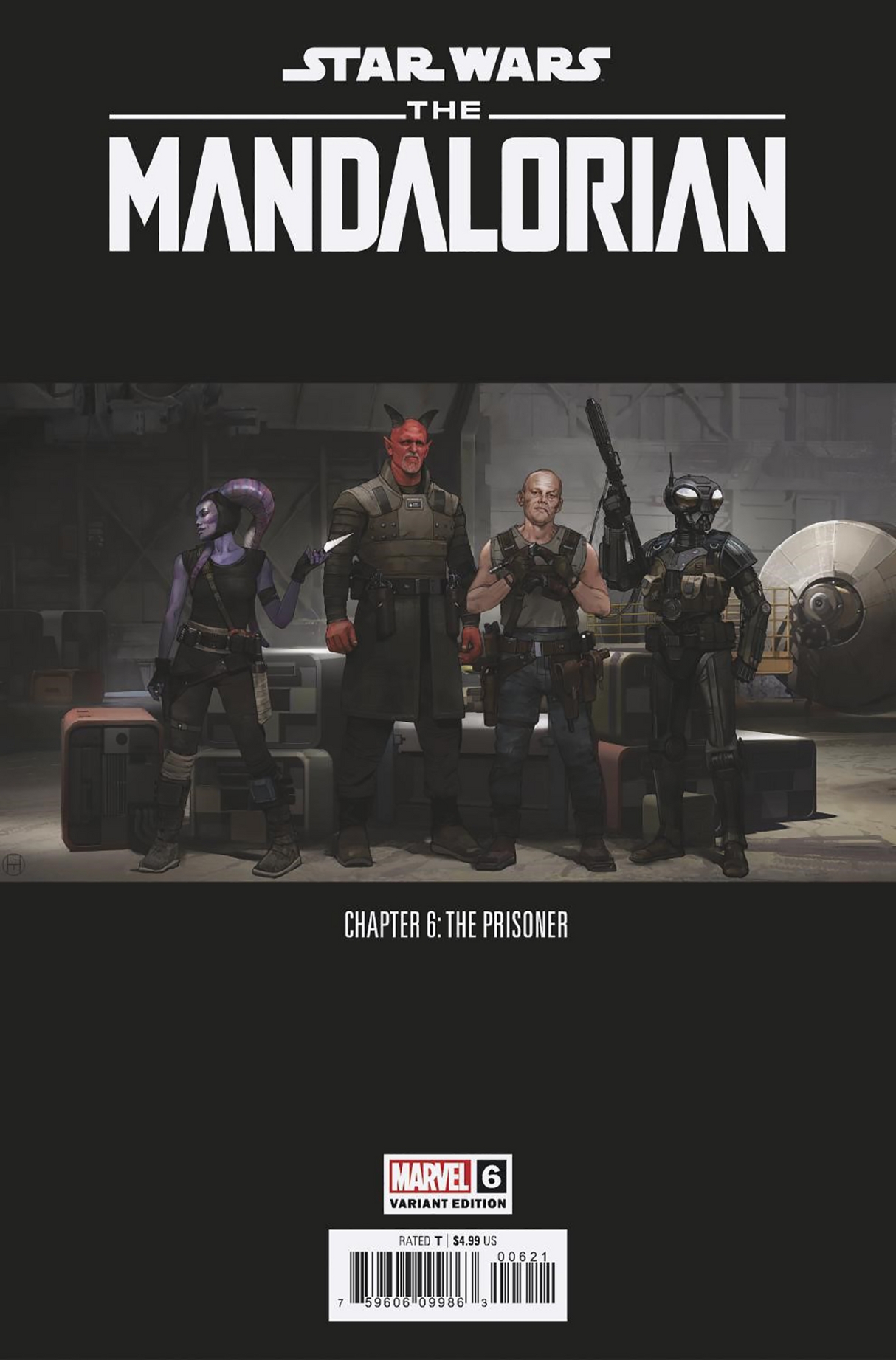 Star Wars The Mandalorian #6 B Concept Art Variant (12/14/2022) Marvel