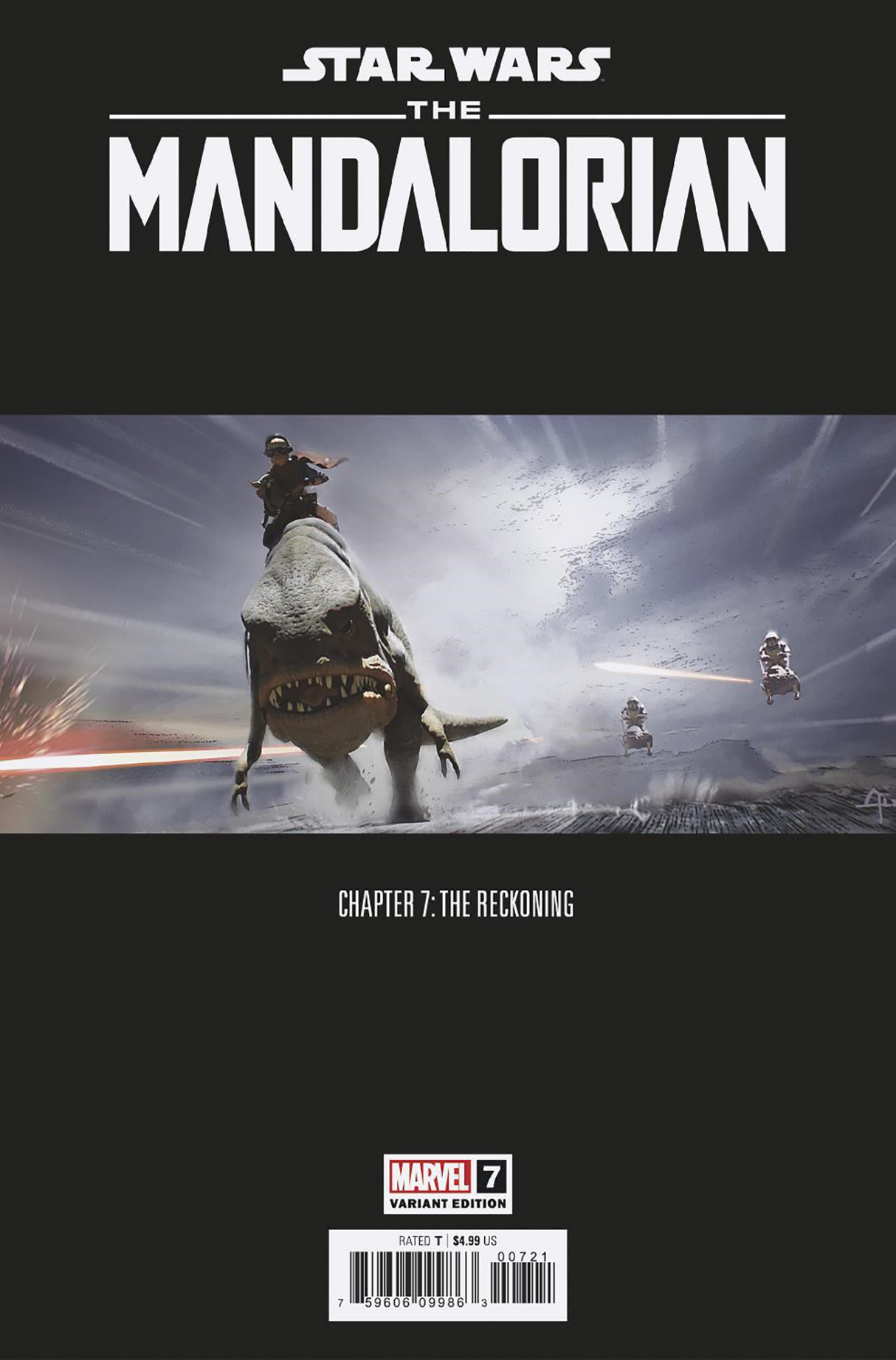 Star Wars The Mandalorian #7 B Concept Art Variant (01/11/2023) Marvel