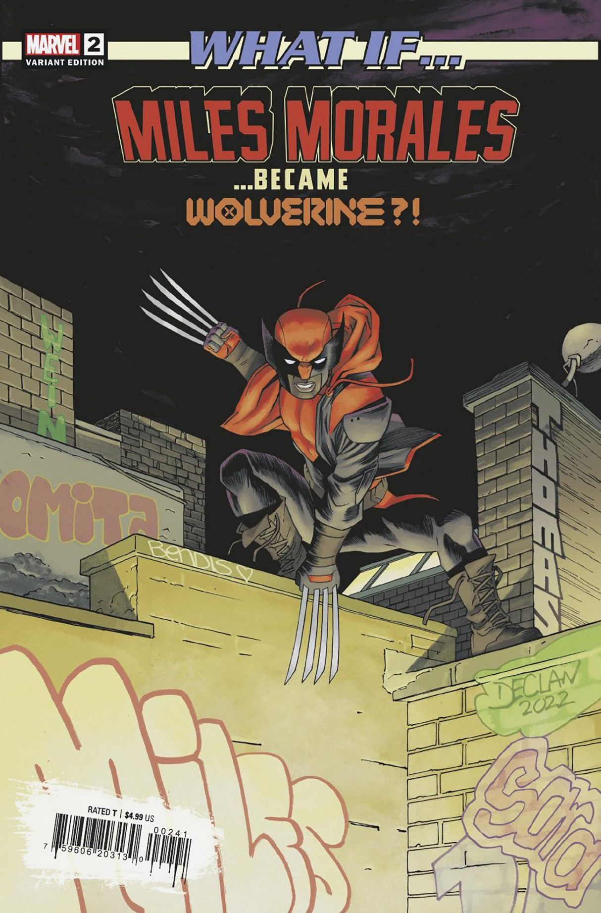 What If Miles Morales #2 B (Of 5) Declan Shalvey Variant (04/06/2022) Marvel