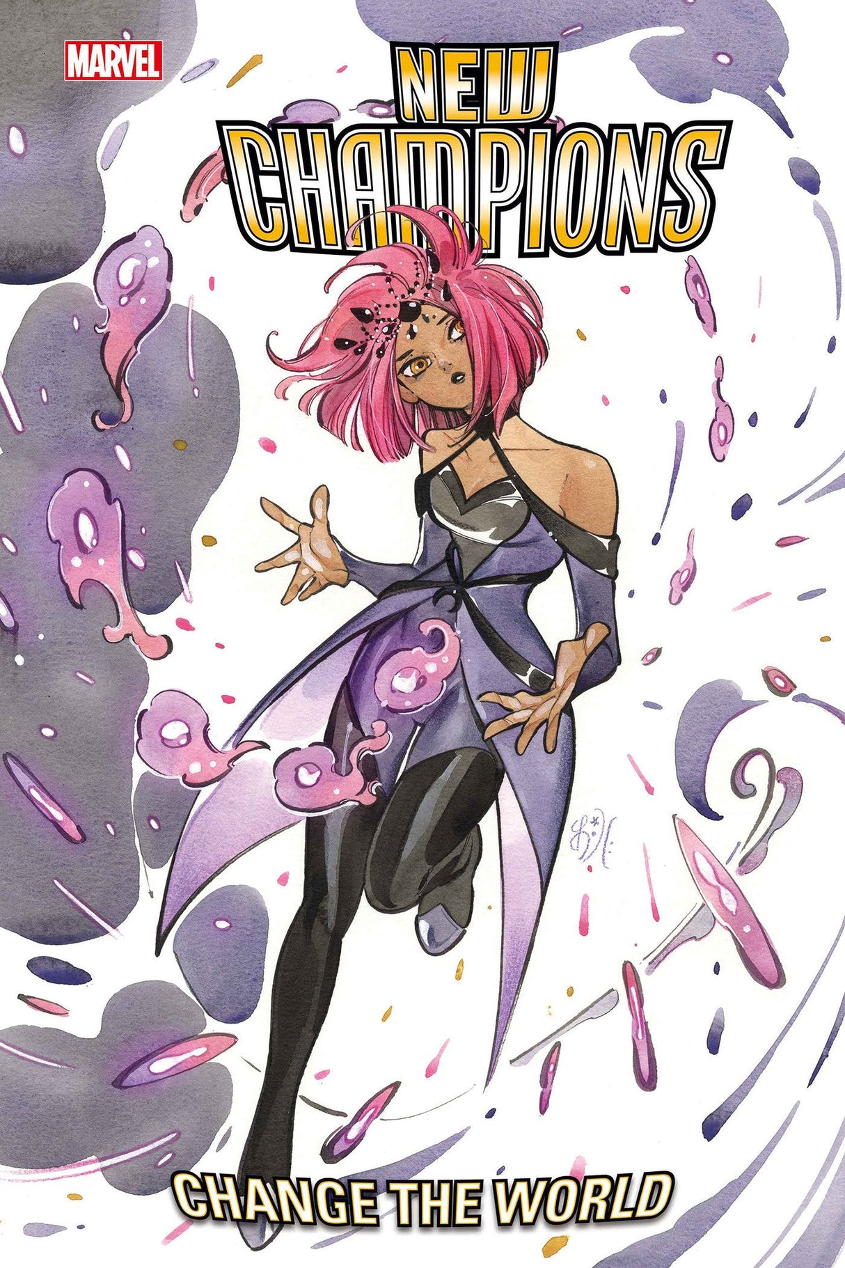 New Champions #1 F Peach Momoko Variant (01/08/2025) Marvel