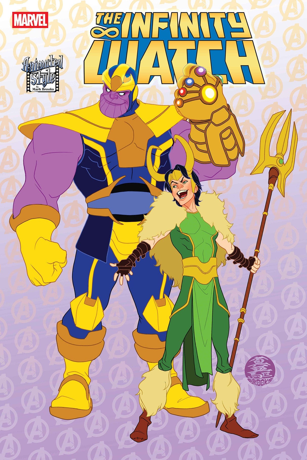 Infinity Watch #3 D Mark Brooks Animated-Style Variant (03/26/2025) Marvel