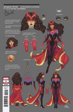 Sorcerer Supreme #1 G 1:10 Russell Dauterman Design Variant (12/31/2025) Marvel