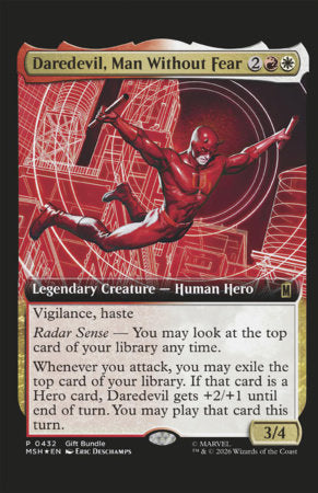 Daredevil #4 D Tbd Artist Magic The Gathering Variant (07/08/2026) Marvel