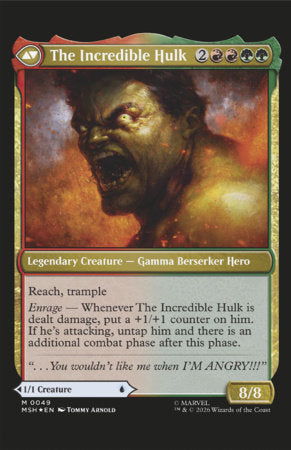 Infernal Hulk #8 C Tbd Artist Magic The Gathering Variant (06/24/2026) Marvel