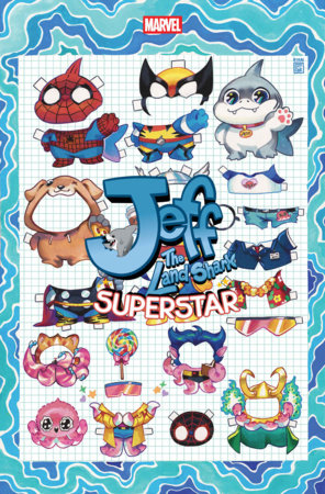 Jeff The Land Shark Superstar #1 D Rian Gonzales Foil Variant (07/08/2026) Marvel