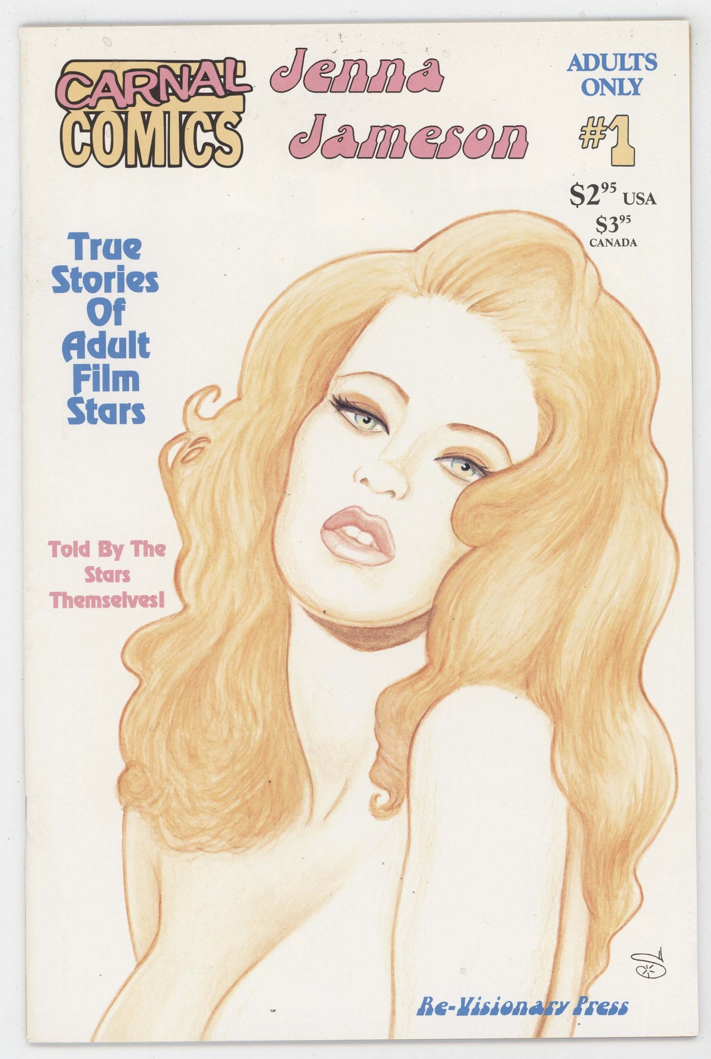 True Stories Of Adult Film Stars Jenna Jameson Carnal 1994 VF NM