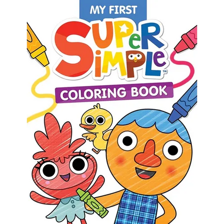 My First Super Simple Coloring Book