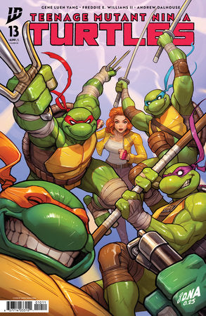 Teenage Mutant Ninja Turtles #13 L 1:250 David Nakayama (12/10/2025) Idw