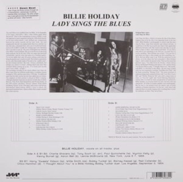 Billie Holiday - Lady Sings The Blues - LP Vinyl