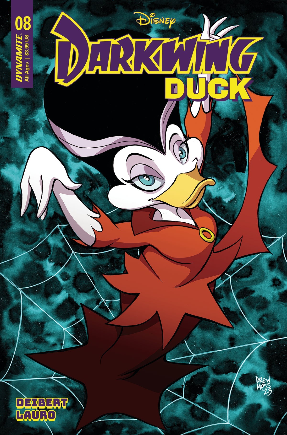 Darkwing Duck #8 C Drew Moss Variant (08/23/2023) Dynamite