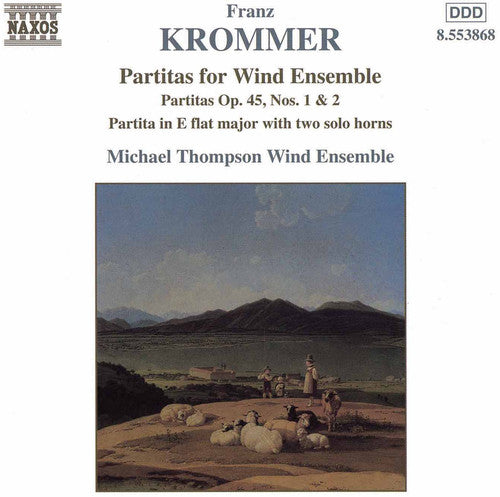 Krommer / Thompson - Partitas For Wind Ensemble - Music CD