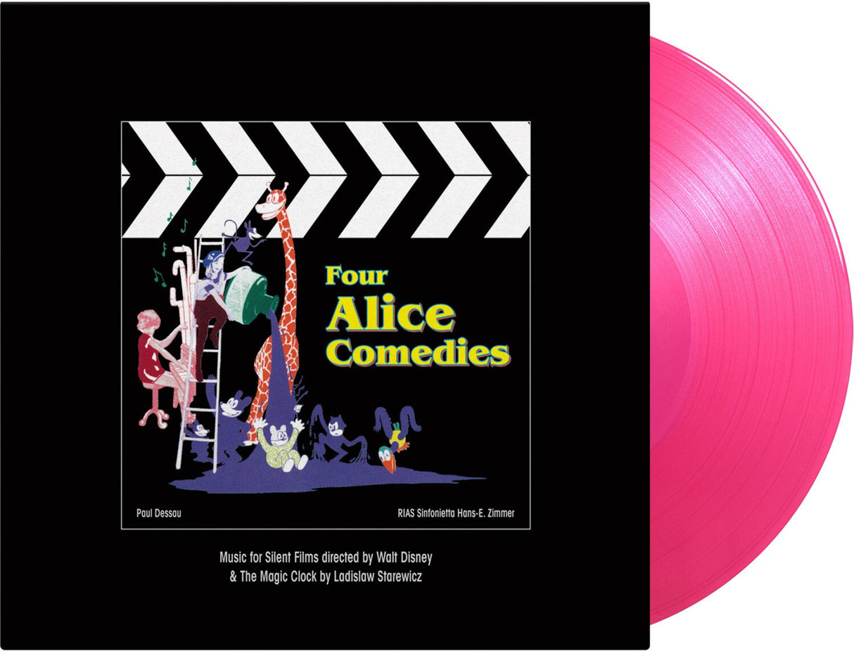 Four Alice Comedies Music Written For Walt Disney Cartoons (Limited/Transparent Pink LP Vinyl/180G)