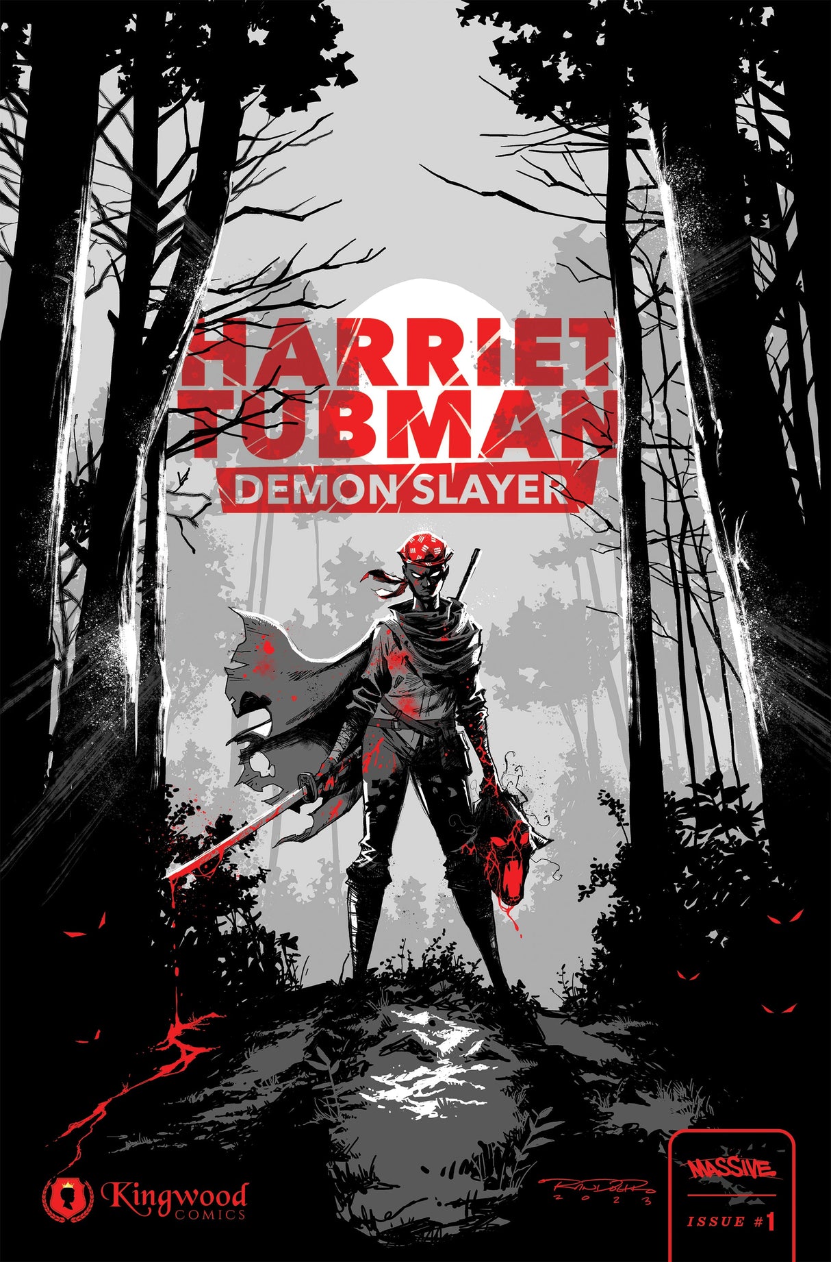 Harriet Tubman Demon Slayer #1 G 1:25 Randolph ( Variant (09/13/2023) Massive