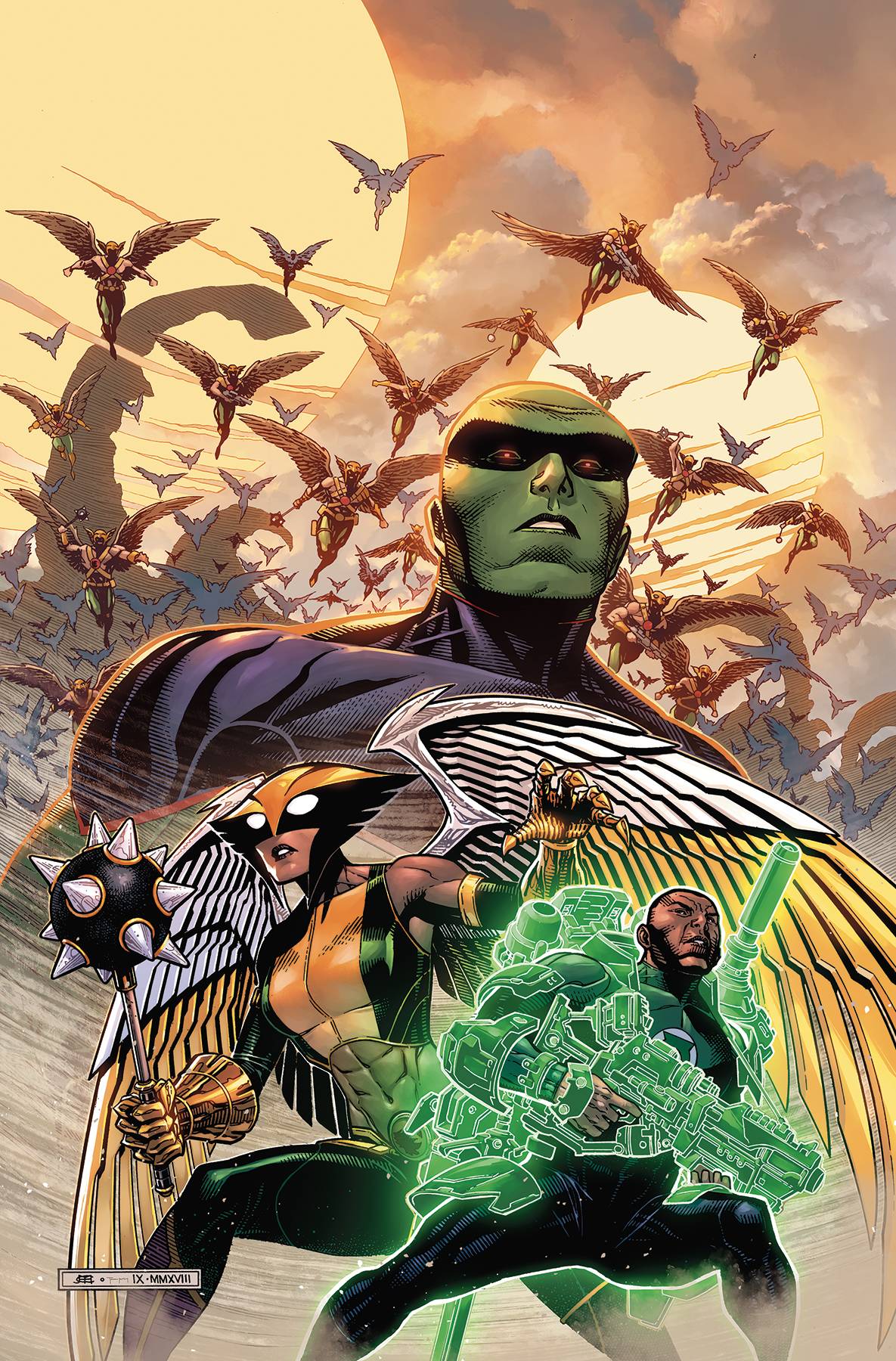 JUSTICE LEAGUE #14 A DC Jom Cheung (12/19/2018)
