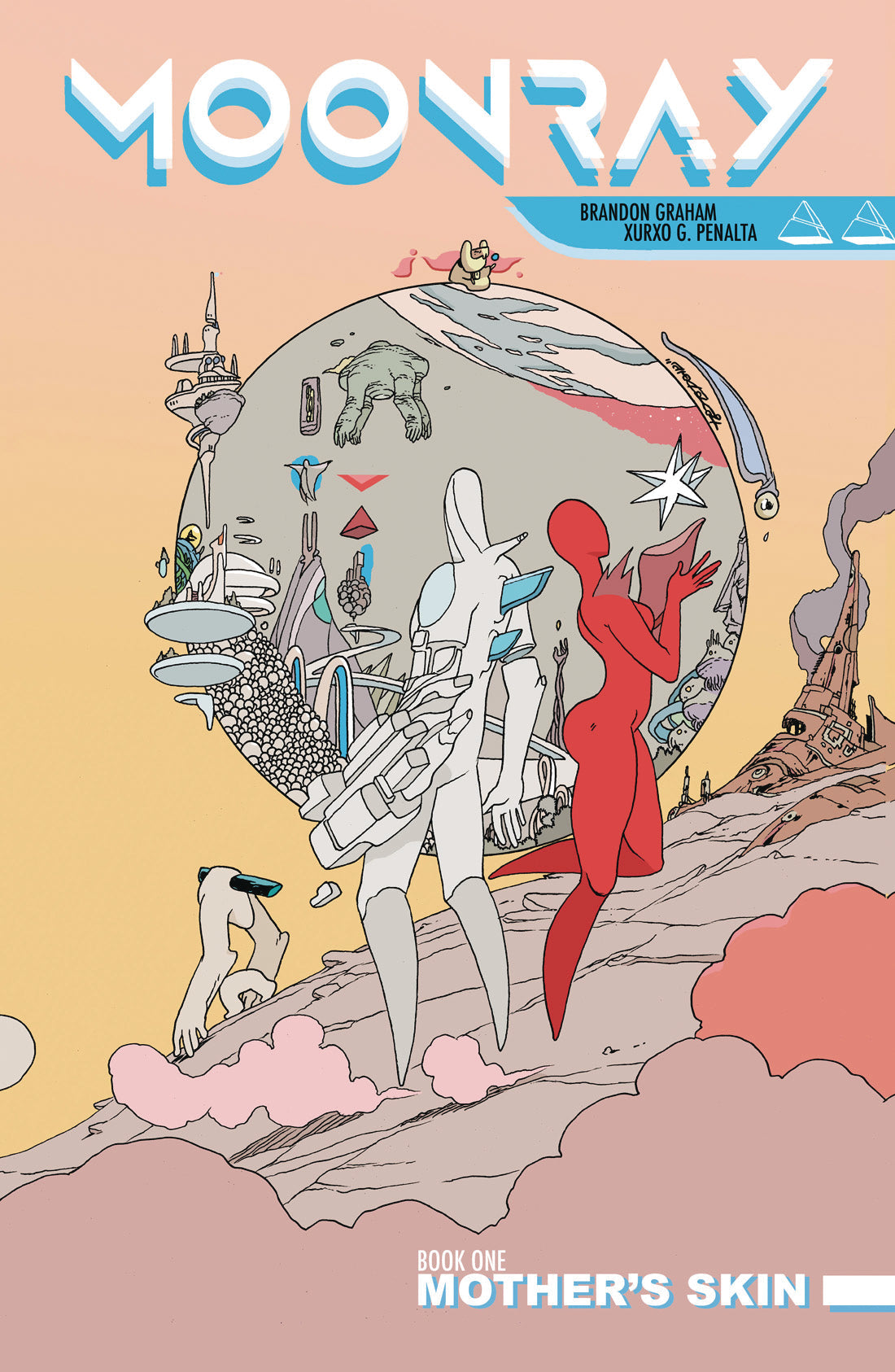 MOONRAY MOTHERS SKIN HC Signed Sketch Brandon Graham (10/18/2023) LIVING THE LINE