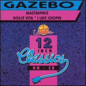 the album cover for Gazebo - Masterpiece