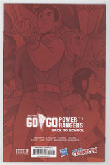 Go Go Power Rangers Grid #1 BOOM 2018 NYCC Variant Hasbro