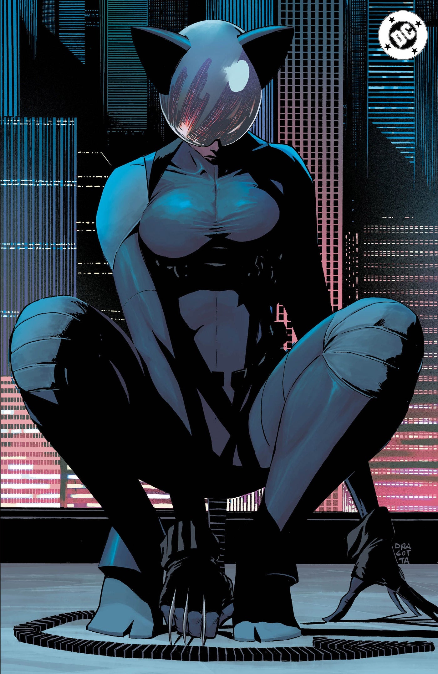 Absolute Batman #13 2nd Print B Nick Dragotta Foil Variant Catwoman Harley Quinn (11/26/2025) Dc