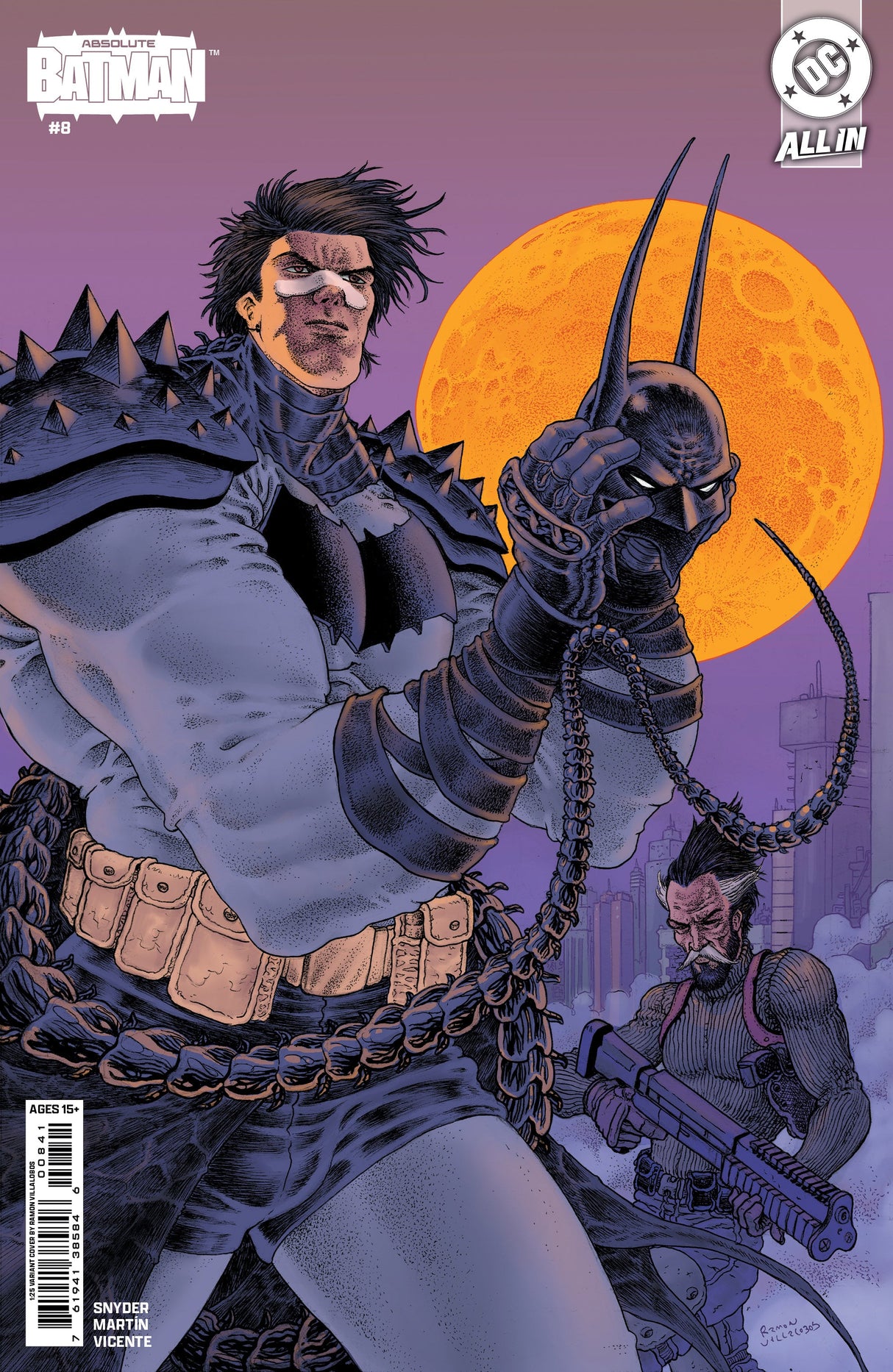 Absolute Batman #8 D 1:25 Ramon Villalobos Variant (05/14/2025) Dc