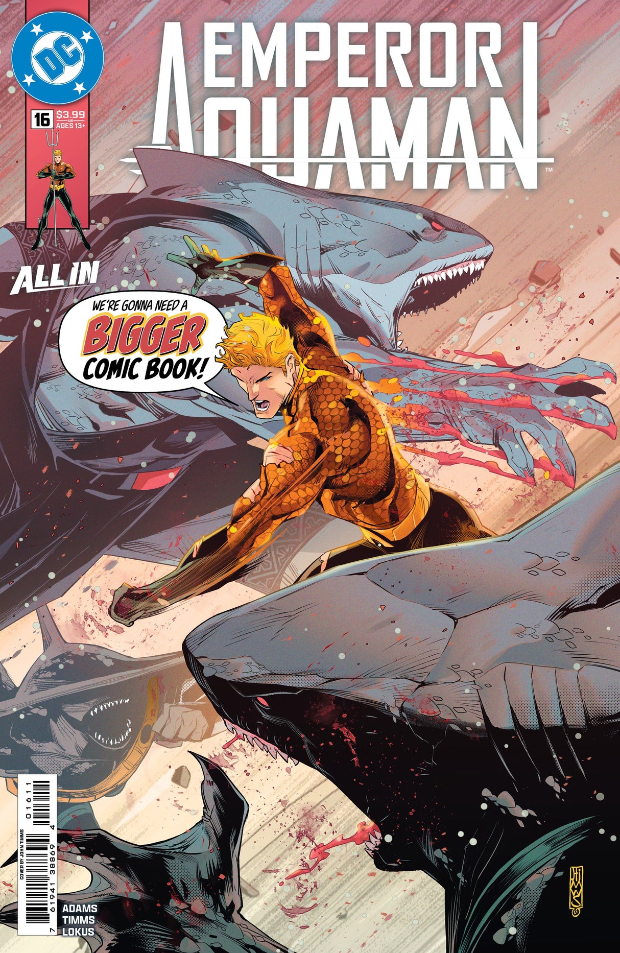 Emperor Aquaman #16 A John Timms (04/08/2026) Dc
