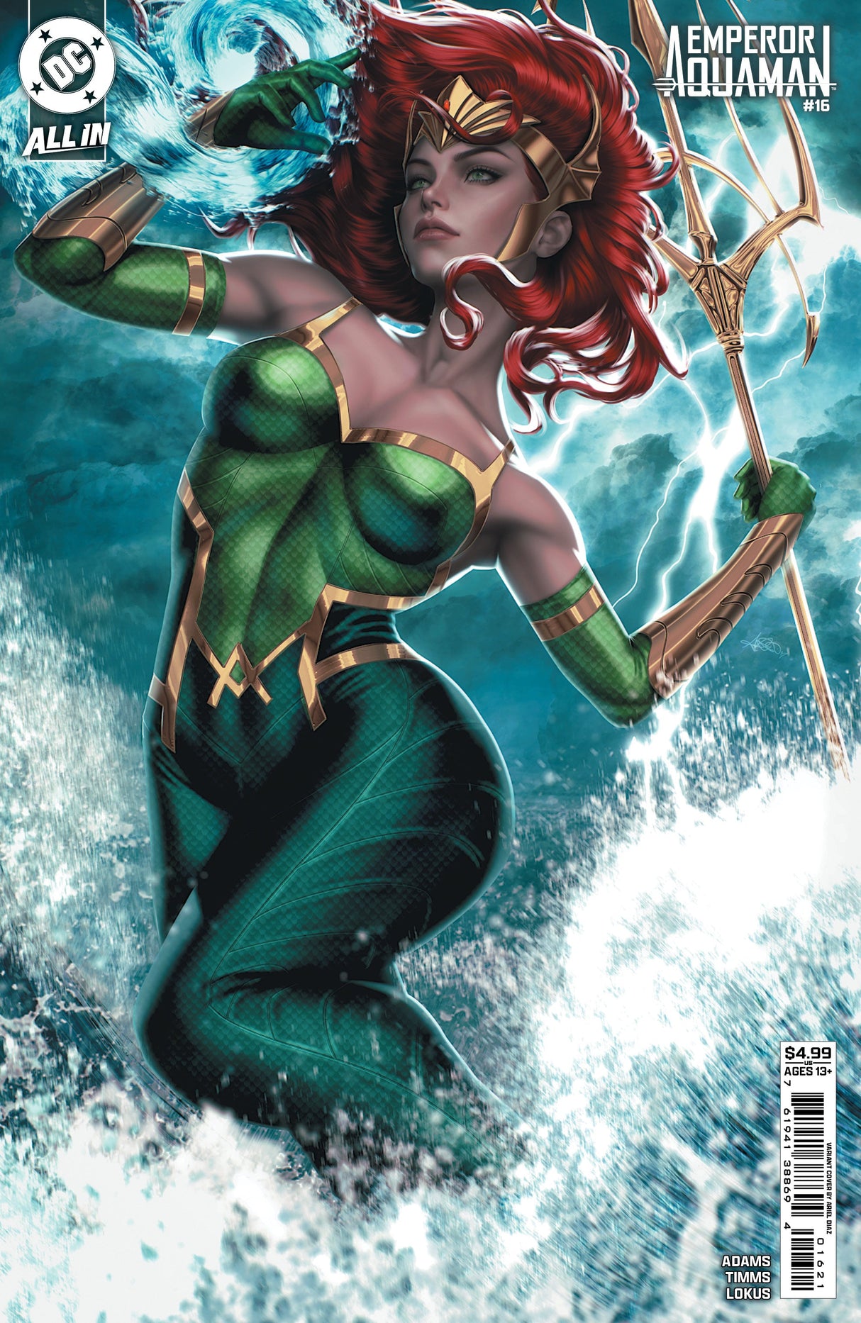Emperor Aquaman #16 B Ariel Diaz Variant (04/08/2026) Dc