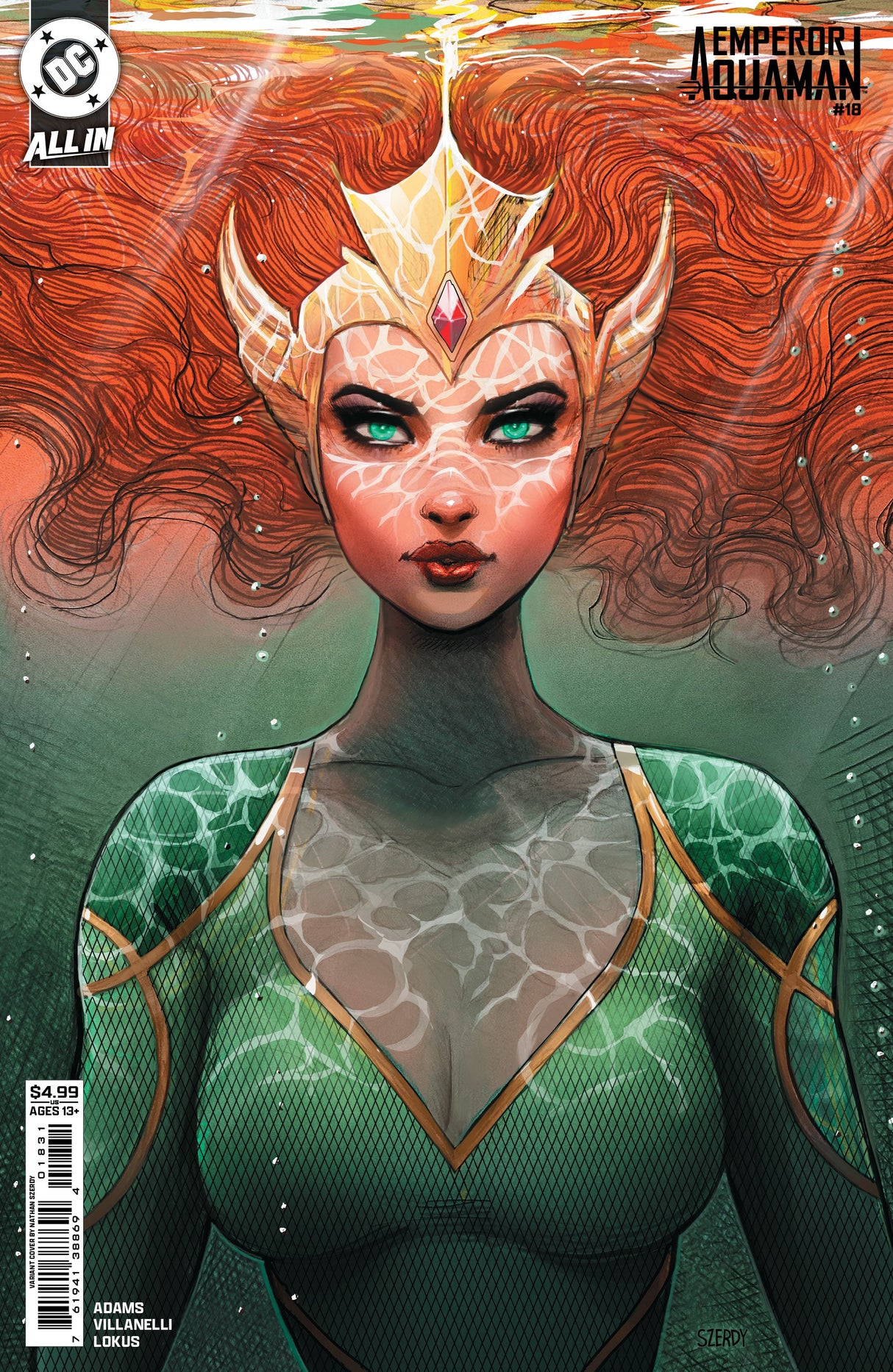 Emperor Aquaman #18 C Nathan Szerdy Variant (06/10/2026) Dc