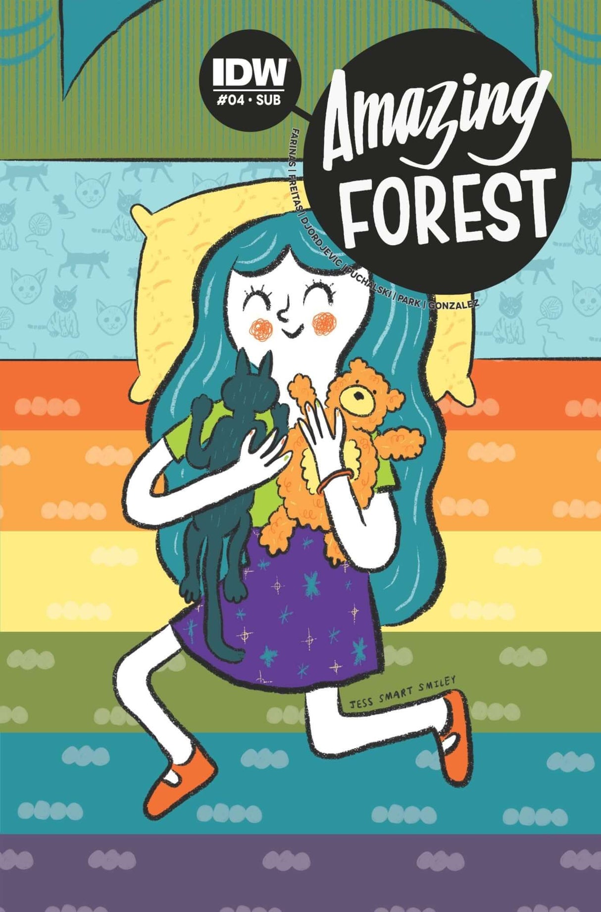 Amazing Forest 4 Sub IDW 2016