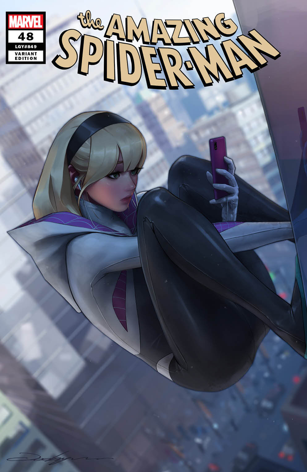 Amazing Spider-Man #48 Jeehyung Lee Variant Gwen Stacy Ghost Spider (09/09/2020) Marvel