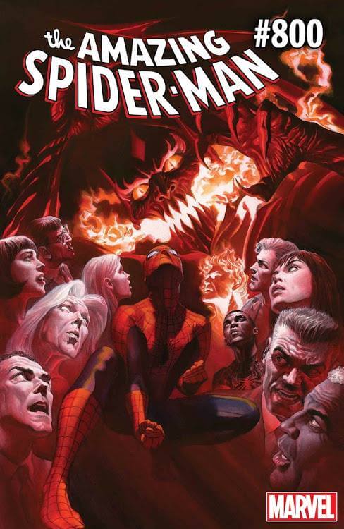 Amazing Spider-Man 800 Marvel 2018 Legacy Alex Ross Dan Slott Red Goblin
