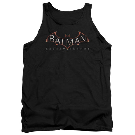 Batman Arkham Knight Logo Mens Tank Top Shirt Black Officially Licensed