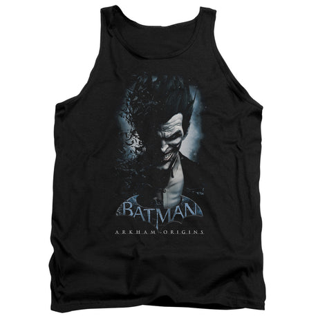 Batman Arkham Origins Joker Mens Tank Top Shirt Black Officially Licensed